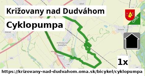 Cyklopumpa, Križovany nad Dudváhom