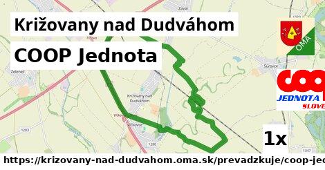 COOP Jednota, Križovany nad Dudváhom