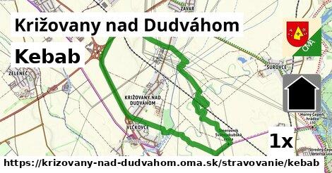 kebab v Križovany nad Dudváhom
