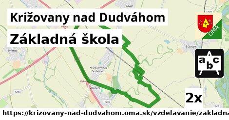 Základná škola, Križovany nad Dudváhom