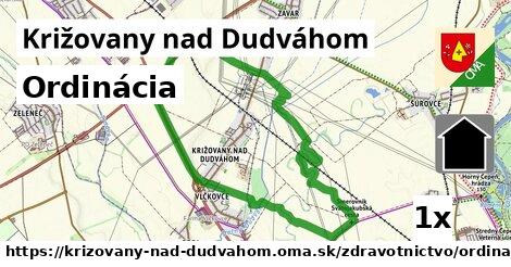 Ordinácia, Križovany nad Dudváhom