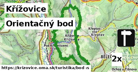 Orientačný bod, Křížovice