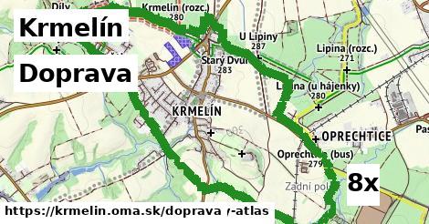 doprava v Krmelín