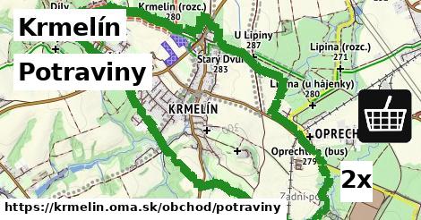 Potraviny, Krmelín