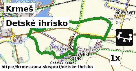 Detské ihrisko, Krmeš