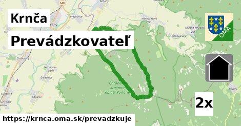 prevádzkovateľ v Krnča