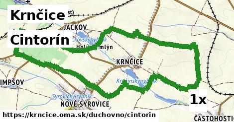 Cintorín, Krnčice