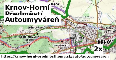 Autoumyváreň, Krnov-Horní Předměstí