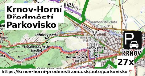 Parkovisko, Krnov-Horní Předměstí