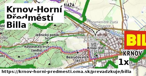 Billa, Krnov-Horní Předměstí