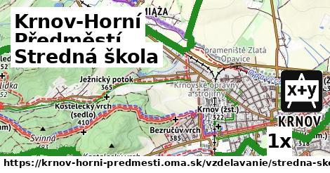 Stredná škola, Krnov-Horní Předměstí