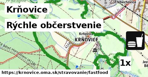 rýchle občerstvenie v Krňovice