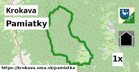 pamiatky v Krokava