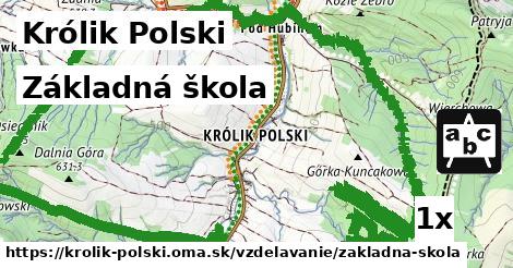 základná škola v Królik Polski