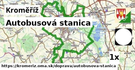 autobusová stanica v Kroměříž