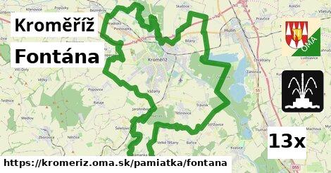 Fontána, Kroměříž