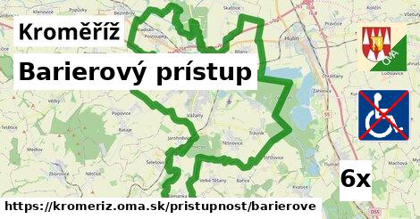 Barierový prístup, Kroměříž