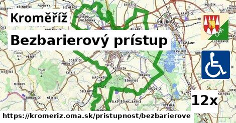 bezbarierový prístup v Kroměříž