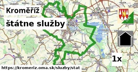 štátne služby, Kroměříž