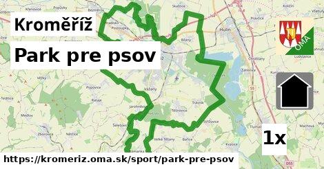 Park pre psov, Kroměříž