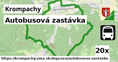 Autobusová zastávka, Krompachy