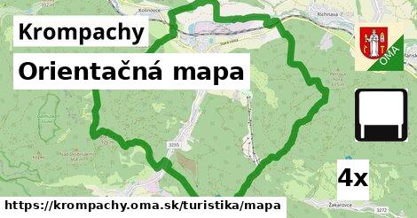 Orientačná mapa, Krompachy