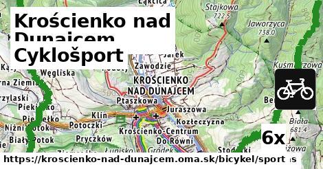 cyklošport v Krościenko nad Dunajcem