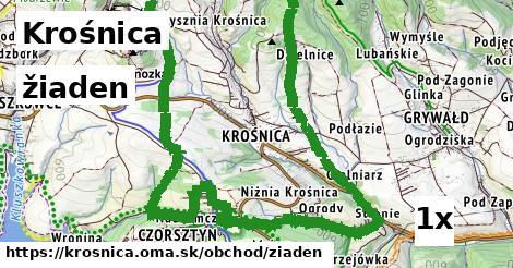 žiaden v Krośnica