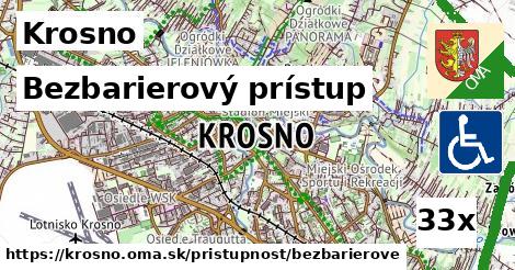 Bezbarierový prístup, Krosno