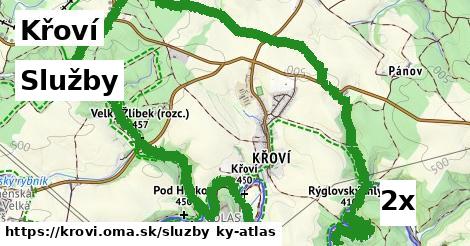 služby v Křoví