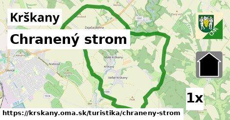 Chranený strom, Krškany