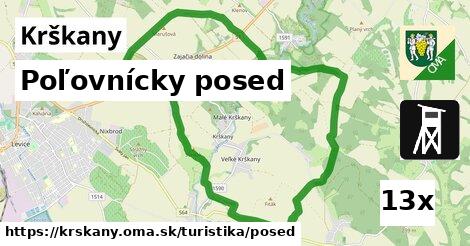 Poľovnícky posed, Krškany