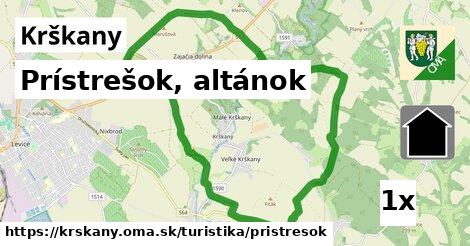 Prístrešok, altánok, Krškany