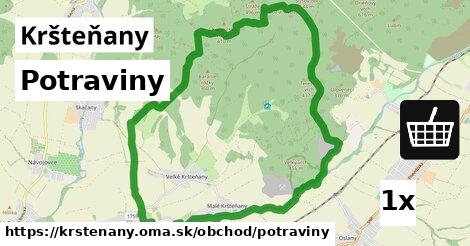 Potraviny, Kršteňany