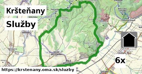 služby v Kršteňany