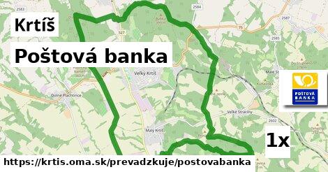 Poštová banka, Krtíš