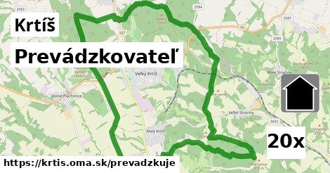 prevádzkovateľ v Krtíš