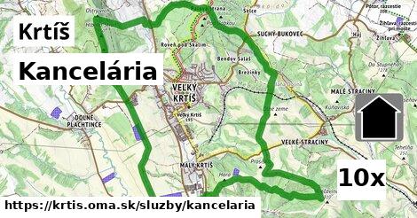 Kancelária, Krtíš