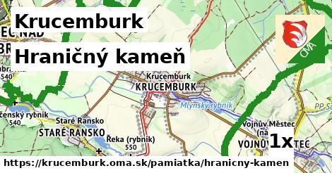 Hraničný kameň, Krucemburk