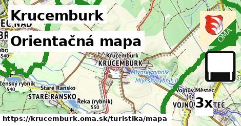 Orientačná mapa, Krucemburk