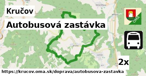 Autobusová zastávka, Kručov