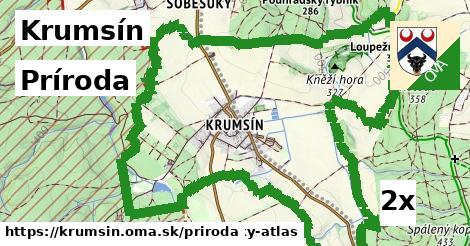 príroda v Krumsín