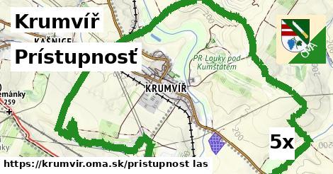 prístupnosť v Krumvíř