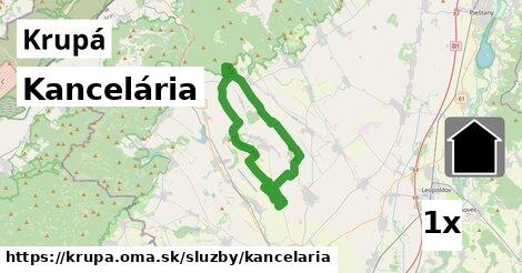 Kancelária, Krupá