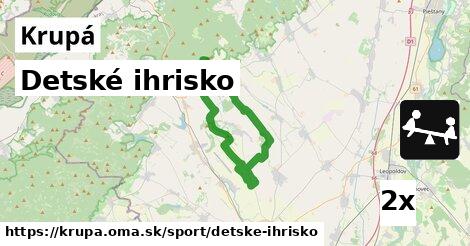 Detské ihrisko, Krupá