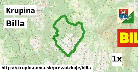 Billa, Krupina