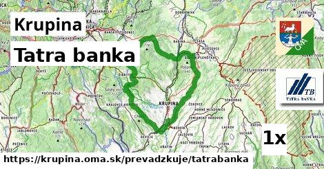 Tatra banka, Krupina