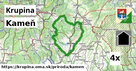 kameň v Krupina