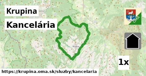 kancelária v Krupina