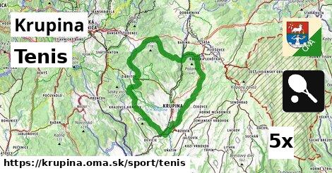 tenis v Krupina